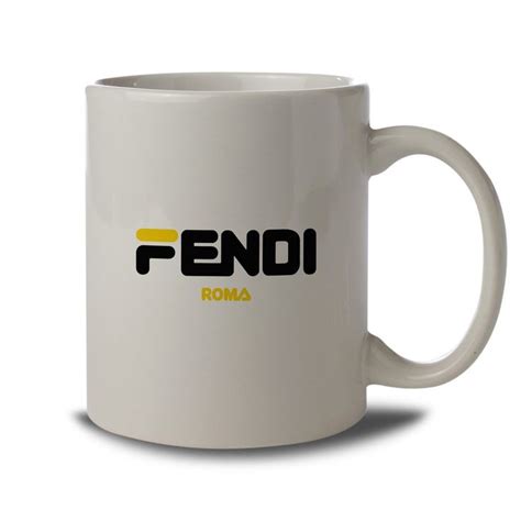 Fendi Logos Coffee Mugs 